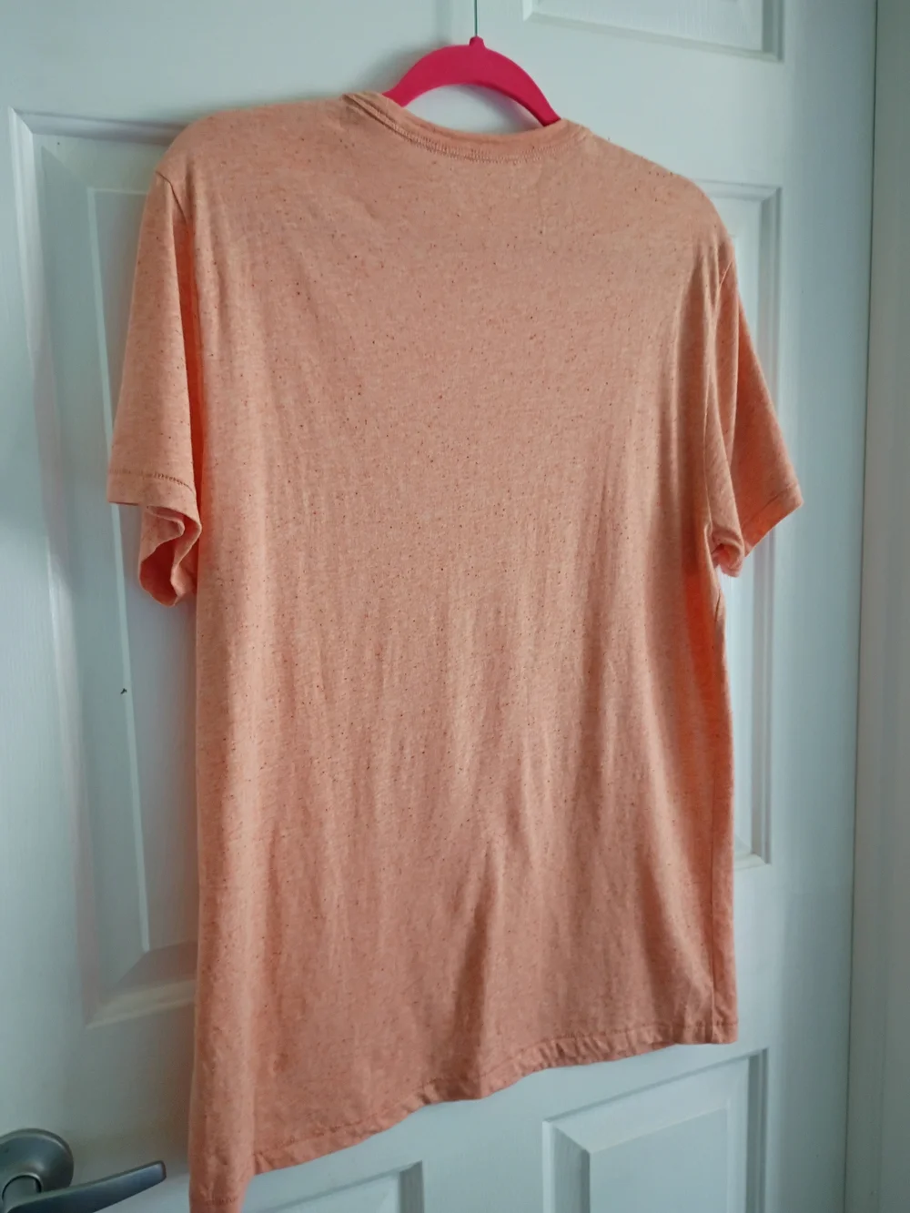 J. Crew Men's Peach Pocket T-Shirt